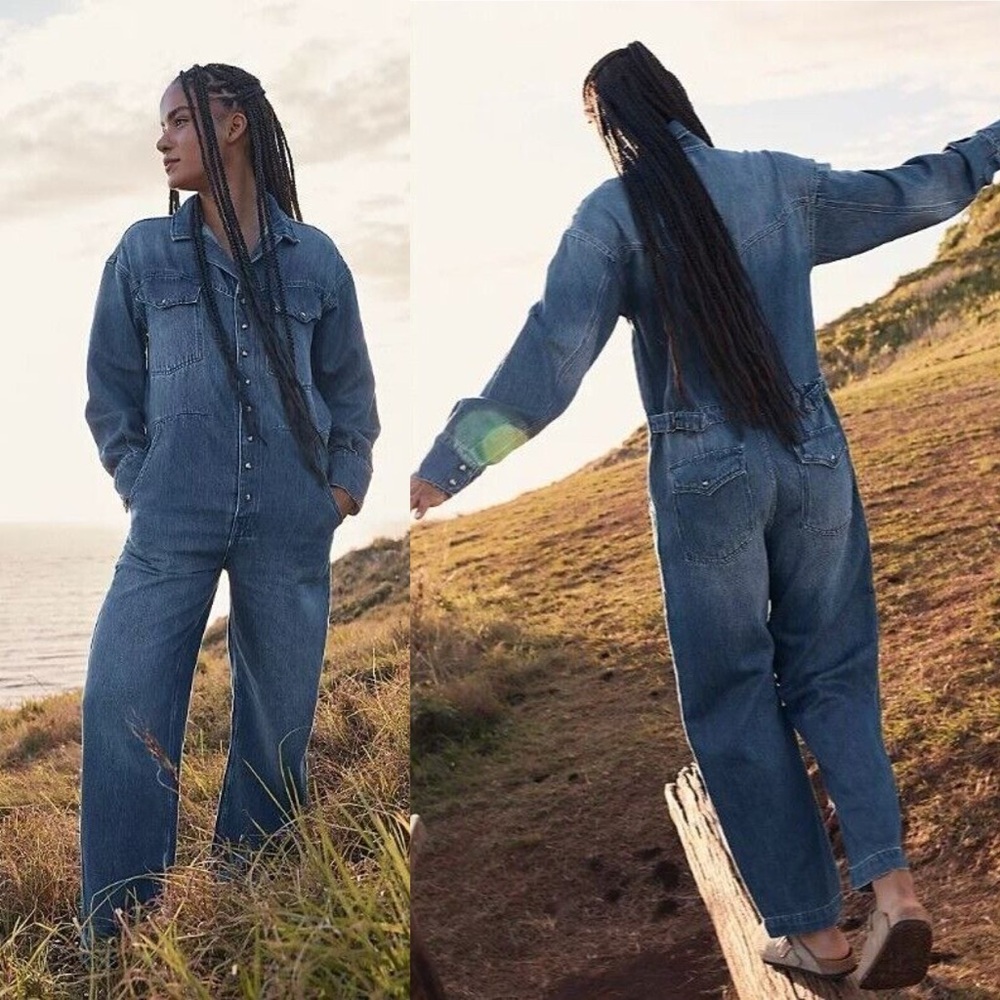 NWT Free People We The Free Townes Coverall In Color High Noon